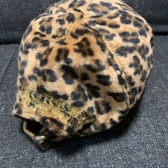 ブラックレーベル　キャップ　豹柄　帽子の画像