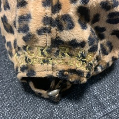 ブラックレーベル　キャップ　豹柄　帽子の画像