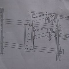 ★Albrillo　テレビ壁掛け金具　最大８５インチ　　美品の画像
