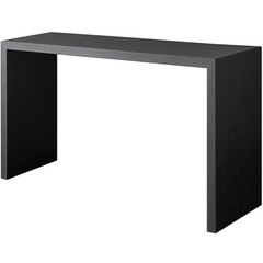 宮武製作所 シンプルデスク ×2個  Visage Neo ブラック 幅120×奥行40×高さ72cm 【日祝日お届け不可】【時間指定不可】 DT-1005R_BKの画像