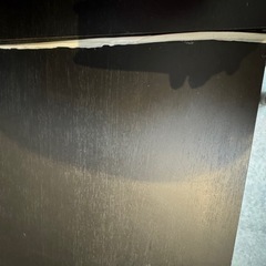 宮武製作所 シンプルデスク ×2個  Visage Neo ブラック 幅120×奥行40×高さ72cm 【日祝日お届け不可】【時間指定不可】 DT-1005R_BKの画像