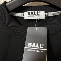 お取り引き中【メンズＬsizeBALL黒スウェット上下セットの画像