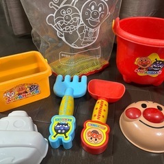 アンパンマン　砂場セットの画像
