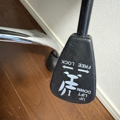 メッシュ　チェアー　黒の画像