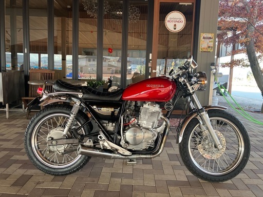 予備車検付き！HONDA CB400SS NC41 後期　セル・キック付き　セパハン　アルミバックステップ　モリワキショート菅　タックロールシート