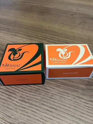 他サイトで決まりました！希少！ヴァーナル　石鹸セット（アンクソープ／センシティブザイフ）110g
