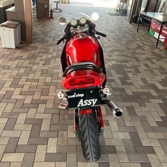 SUZUKI バンディット250 GJ74A 45馬力　2万回転　JOKER製ロケットカウル　セパハン　COERCEアルミバックステップ　キャブレター同調・清掃の画像