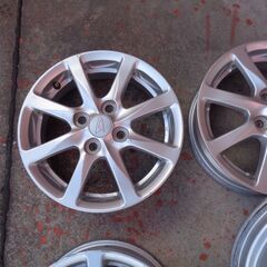☆タントアルミホイール 14インチ4本セットです。！の画像