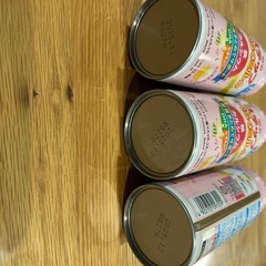 ステップらくらくミルク3缶の画像