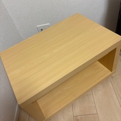 テレビ台　スモールサイズ　ナチュラルカラー　美品【取引中】の画像