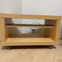 テレビ台　スモールサイズ　ナチュラルカラー　美品【取引中】の画像