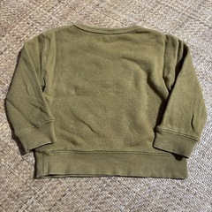 petit mine プティマイン くま B トレーナー 80の画像