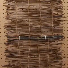 インテリア　ウッディー　すだれ　２個セットの画像