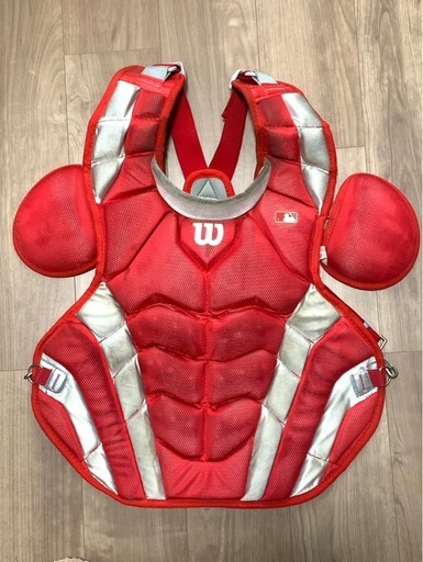 交渉中！16日まで値下げ Wilson 硬式用 キャッチャー用プロテクター