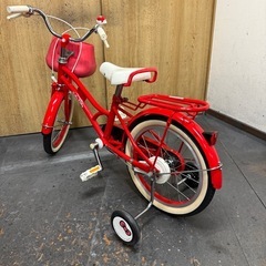 中古車　幼児用　ハローキティ　16インチ　美品の画像