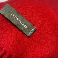 【新品未使用】Tomorrowland マフラー 大判ストール カシミヤ100%の画像