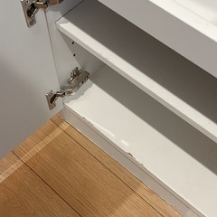 値引き交渉ok 
12/21まで食器棚  白 の画像