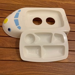 新幹線　お子様プレートの画像