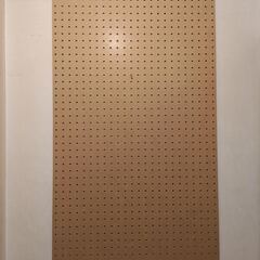 パンチングボード インテリア 有孔ボード 空間インテリア 整理整頓　木ボードの画像