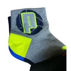 【新品タグ付き】PUMA 子供用 靴下 3足組 15-20cm クォーター丈の画像