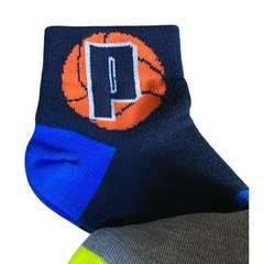 【新品タグ付き】PUMA 子供用 靴下 3足組 15-20cm クォーター丈の画像