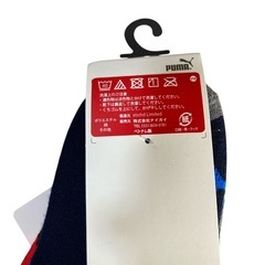 【新品タグ付き】PUMA 子供用 靴下 3足組 15-20cm クォーター丈の画像