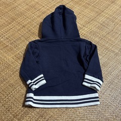 アプレレクール　80 パーカー　ネイビーの画像