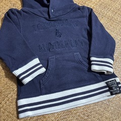 アプレレクール　80 パーカー　ネイビーの画像