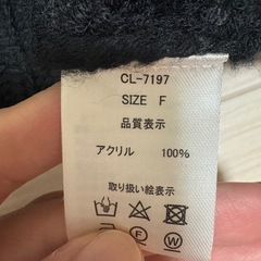 レディース ショート丈  ニットの画像