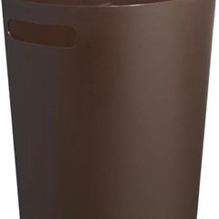 伊勢藤(ISETO) ゴミ箱 壁掛けダストボックス Meluna(メルナ) チョコブラウン 9L 日本製 壁掛け可能 取っ手付き 壁掛けフック付き キッチン I-525の画像