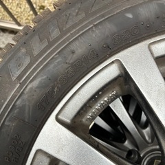 スタッドレスタイヤホイールセット, 175/65/R14の画像