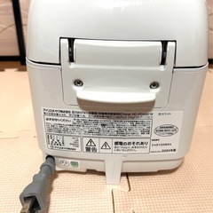 アイリスオーヤマ 圧力IHジャー炊飯器 RC-PDA30 3合の画像