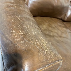 本革ソファの画像