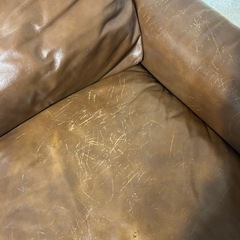 本革ソファの画像