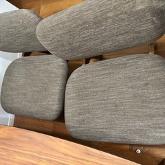 ニトリ　リビングダイニングテーブル4点セットの画像