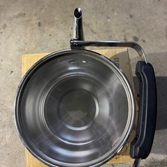 ステンレス やかん 5Lサイズ 深型茶こし付きの画像