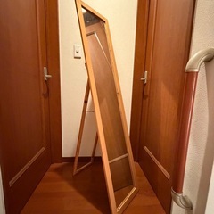 0円　木製姿見の画像