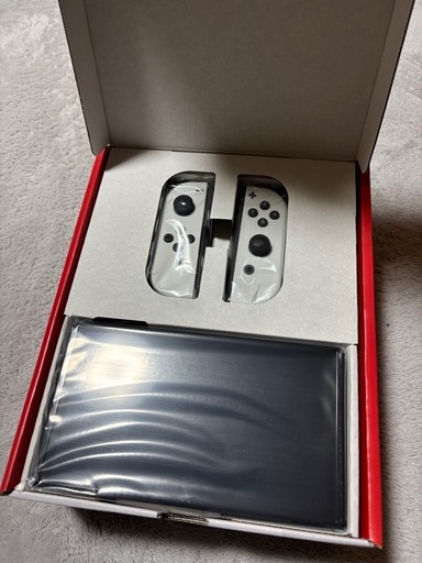 新品　未使用　ニンテンドースイッチ　有機EL 白