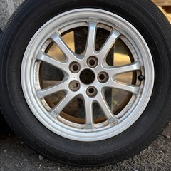 プリウス50夏タイヤホイール付きの画像