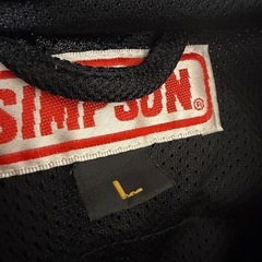 シンプソン　　メッシュジャケット　Lサイズ
の画像