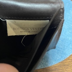 BOTTEGA VENETA ボッテガヴェネタ 長財布 イントレチャート 二つ折り　ダークブラウン　茶　ロングウォレット メンズ　の画像