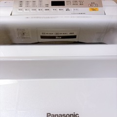 (お話中)パナソニック
　洗濯機の画像