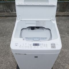 SHARP(シャープ）  電気洗濯乾燥機 ES-T5E6-KW   5.5kg  2019年製の画像