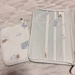 美品　gelatopiqué ジェラートピケ　モーニングベア　母子手帳ケースの画像