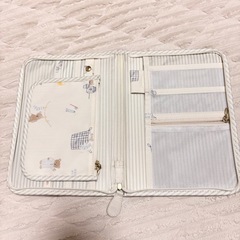 美品　gelatopiqué ジェラートピケ　モーニングベア　母子手帳ケースの画像