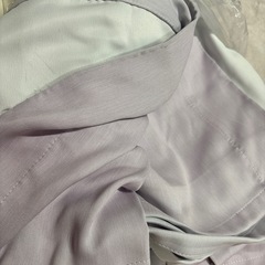 薄ピンク　紫  遮光あり 2枚組の画像