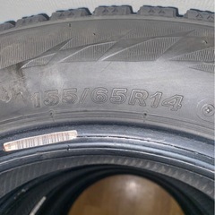 155/65/14 スタッドレス4本‼️の画像