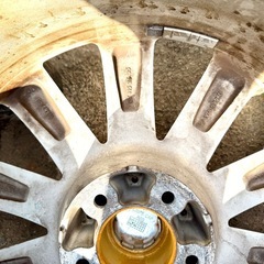 19インチホイル　中古 キズあるの画像