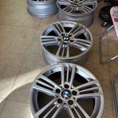  　BMW X3(F25）純正　アルファード40系など　18インチアルミホイール 8J+43 120/5 72.6φの画像