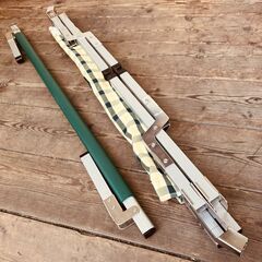 ドウシシャ FIELD VILLAGE 折りたたみアウトドアベンチ（1999年製）の画像